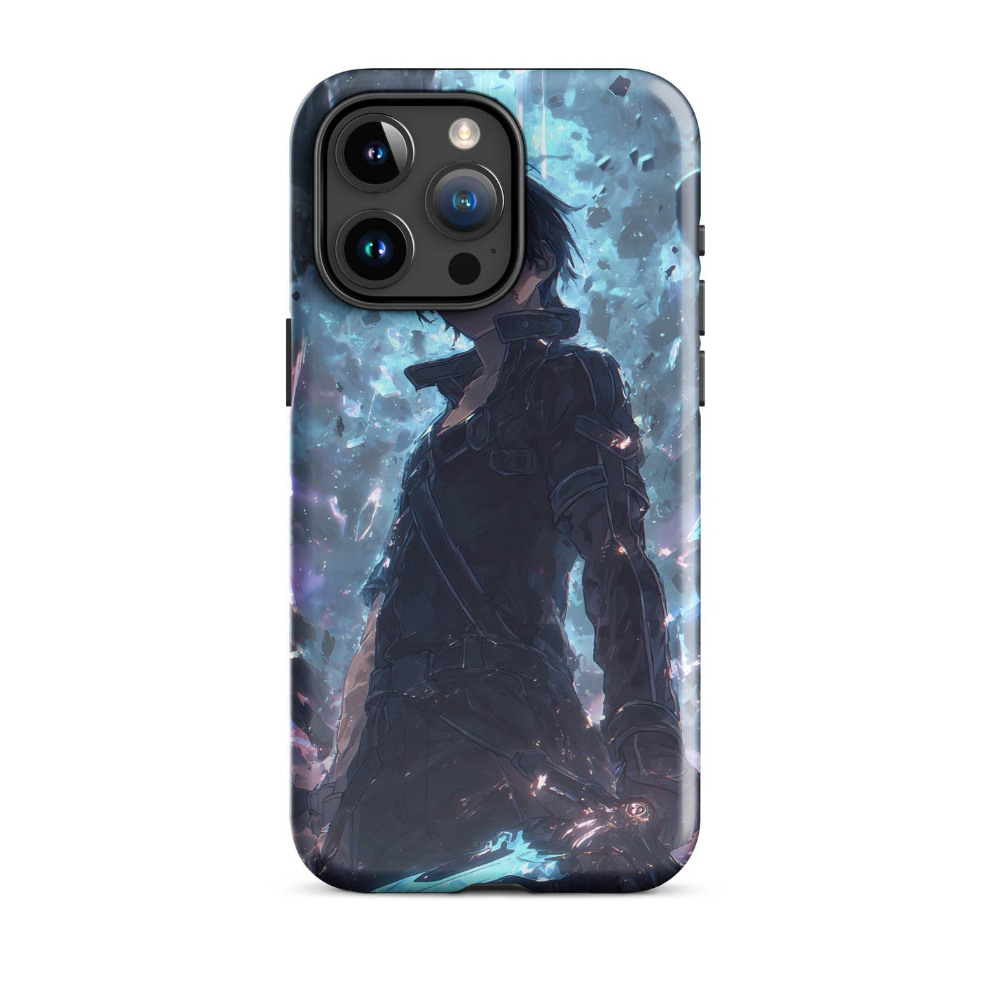 Kirito Kirigaya Sword Art Online Anime Fan Art Tough Case for iPhone® - Chromavolt