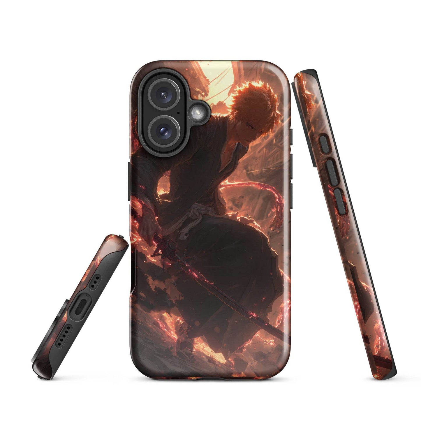 Ichigo Kurosaki, Bleach Thousand Year Anime Tough Case for iPhone® - Chromavolt