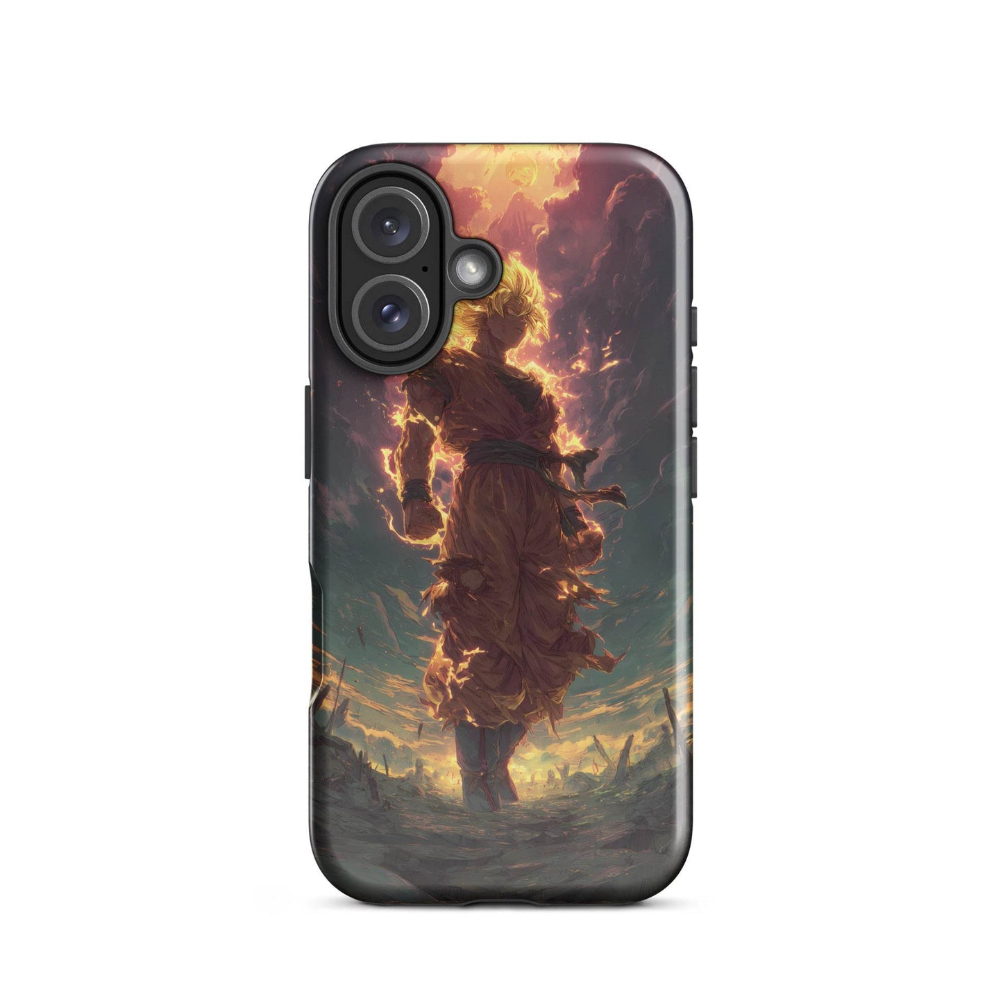 Super Saiyan Goku, Dragon Ball Z Anime Tough Case for iPhone® - Chromavolt