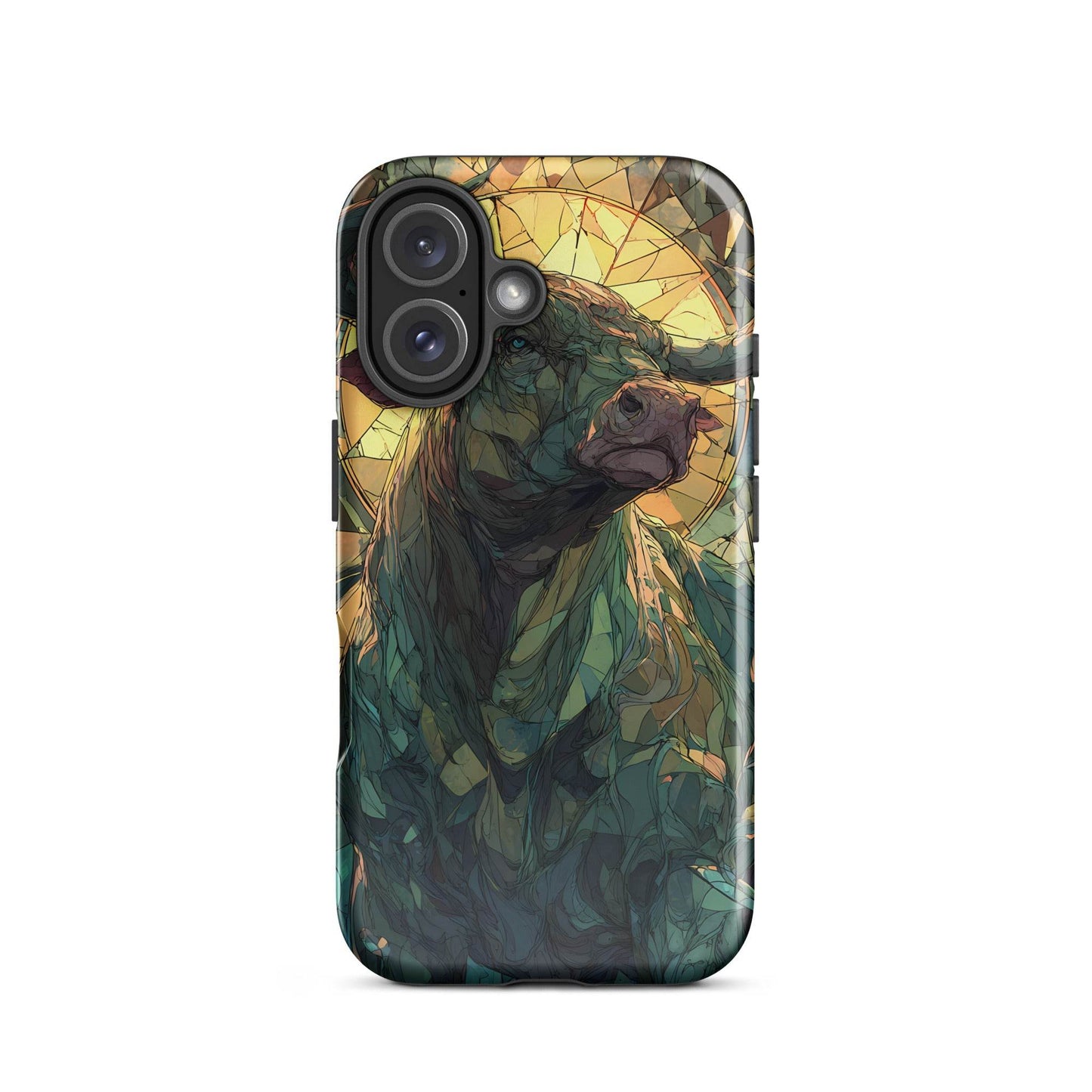 Taurus Zodiac Sign Fan Art Tough Case for iPhone® - Chromavolt