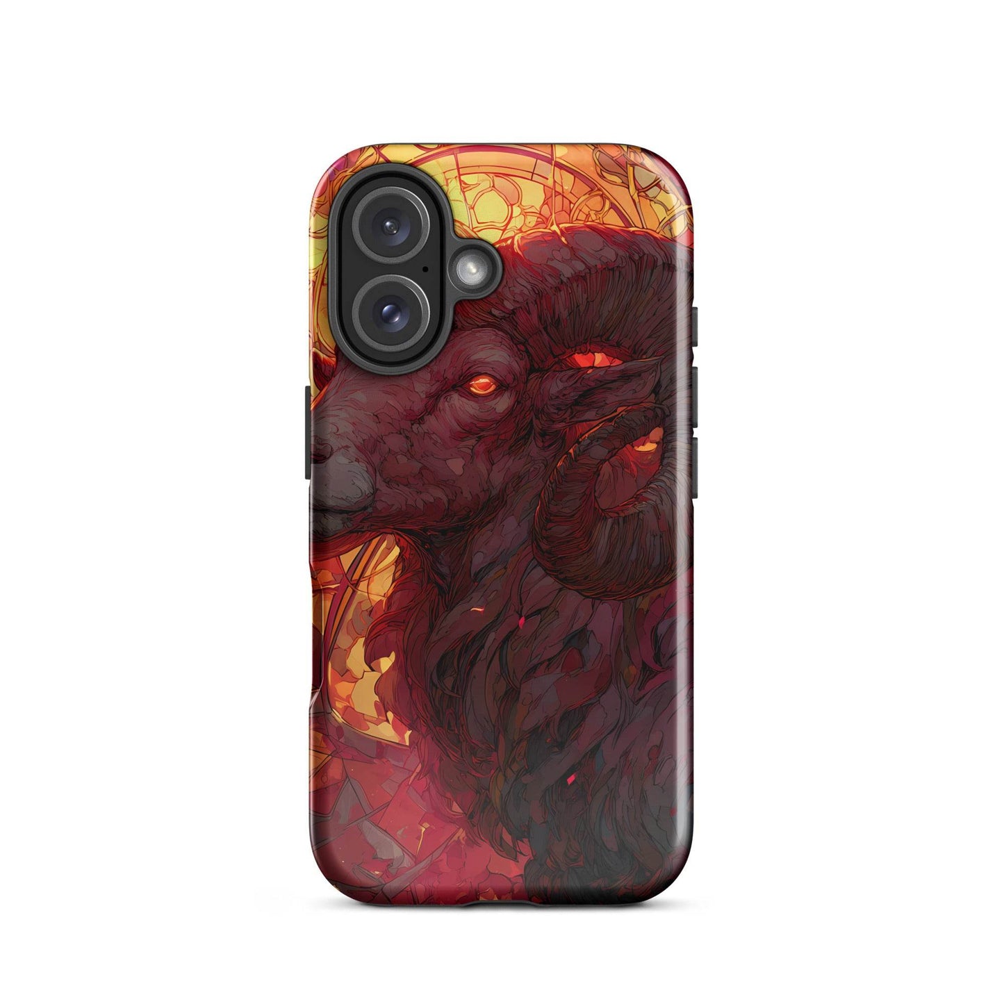 Aries Zodiac Sign Fan Art Tough Case for iPhone® - Chromavolt
