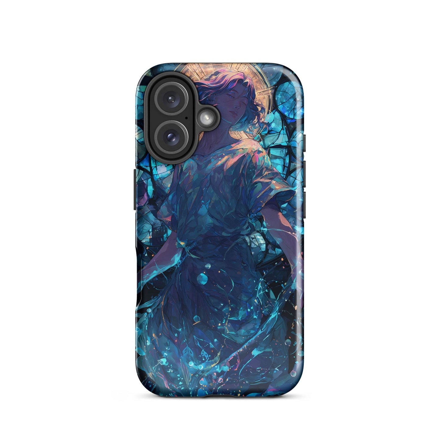 Aquarius Zodiac Sign Fan Art Tough Case for iPhone® - Chromavolt