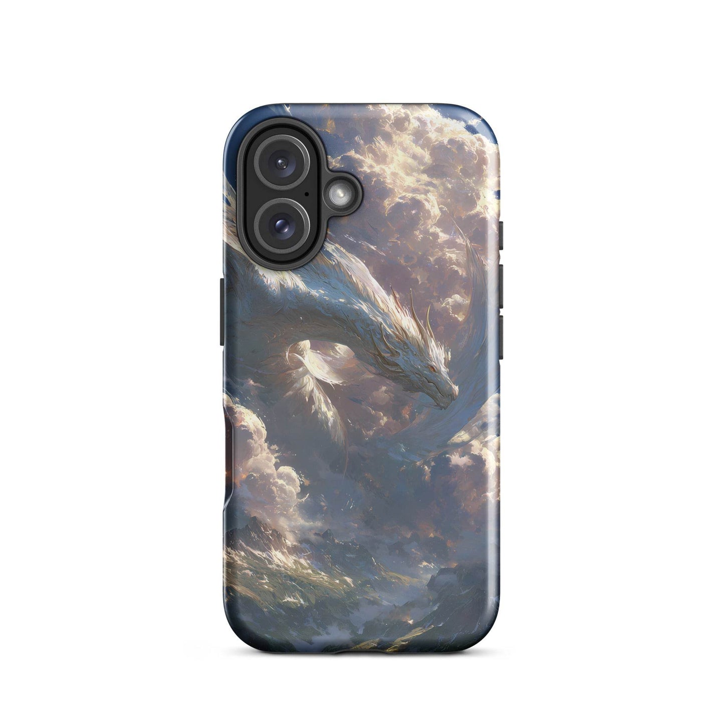 Wind Dragon: The Sky Dancer Fantasy Art Tough Case for iPhone® - Chromavolt