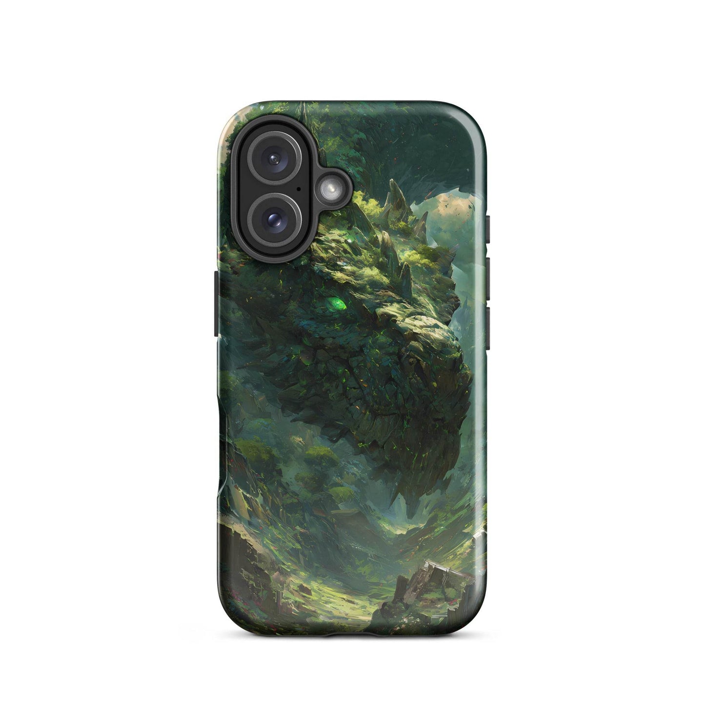 Earth Dragon: The Living Mountain Tough Case for iPhone® - Chromavolt