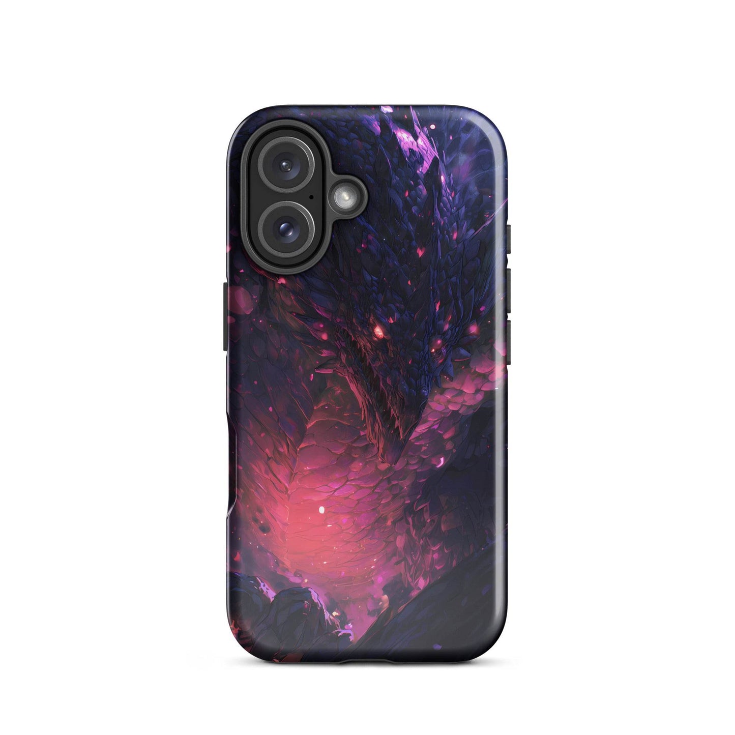 Darkness Dragon: The Void Warden Tough Case for iPhone® - Chromavolt