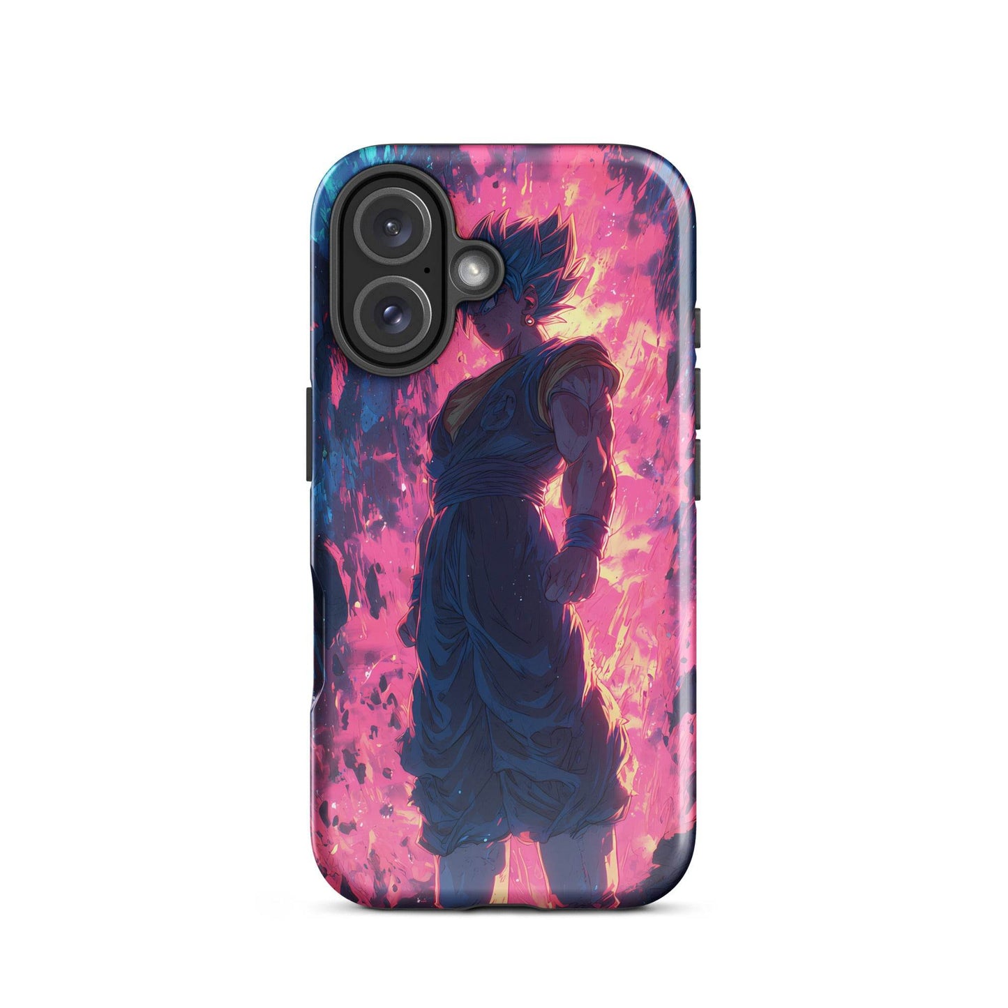 Super Saiyan Blue Vegito, Dragon Ball Super Anime Fan Art Tough Case for iPhone® - Chromavolt