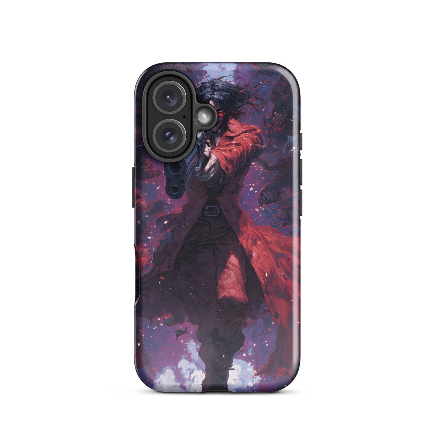 Alucard Hellsing Anime Fan Art Tough Case for iPhone® - Chromavolt