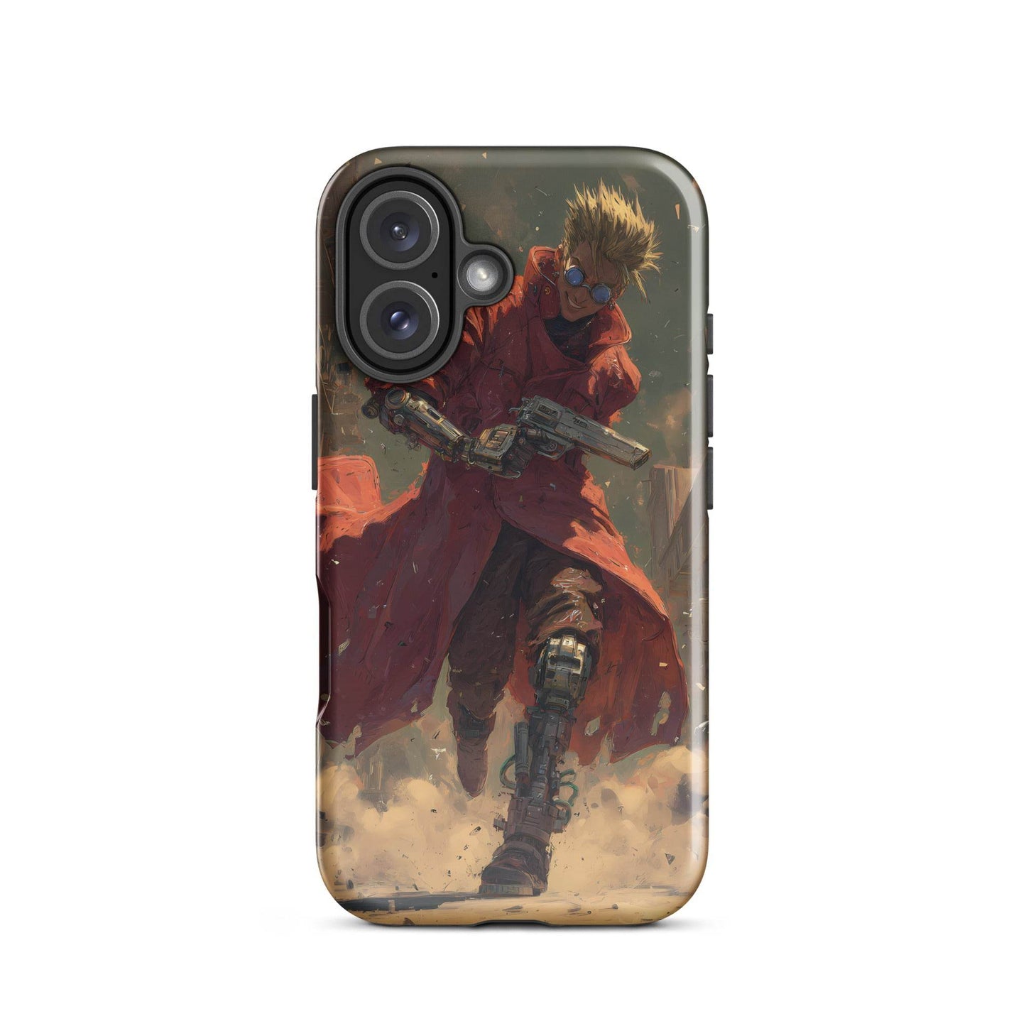 Vash the Stampede, Trigun Anime Fan Art Tough Case for iPhone® - Chromavolt