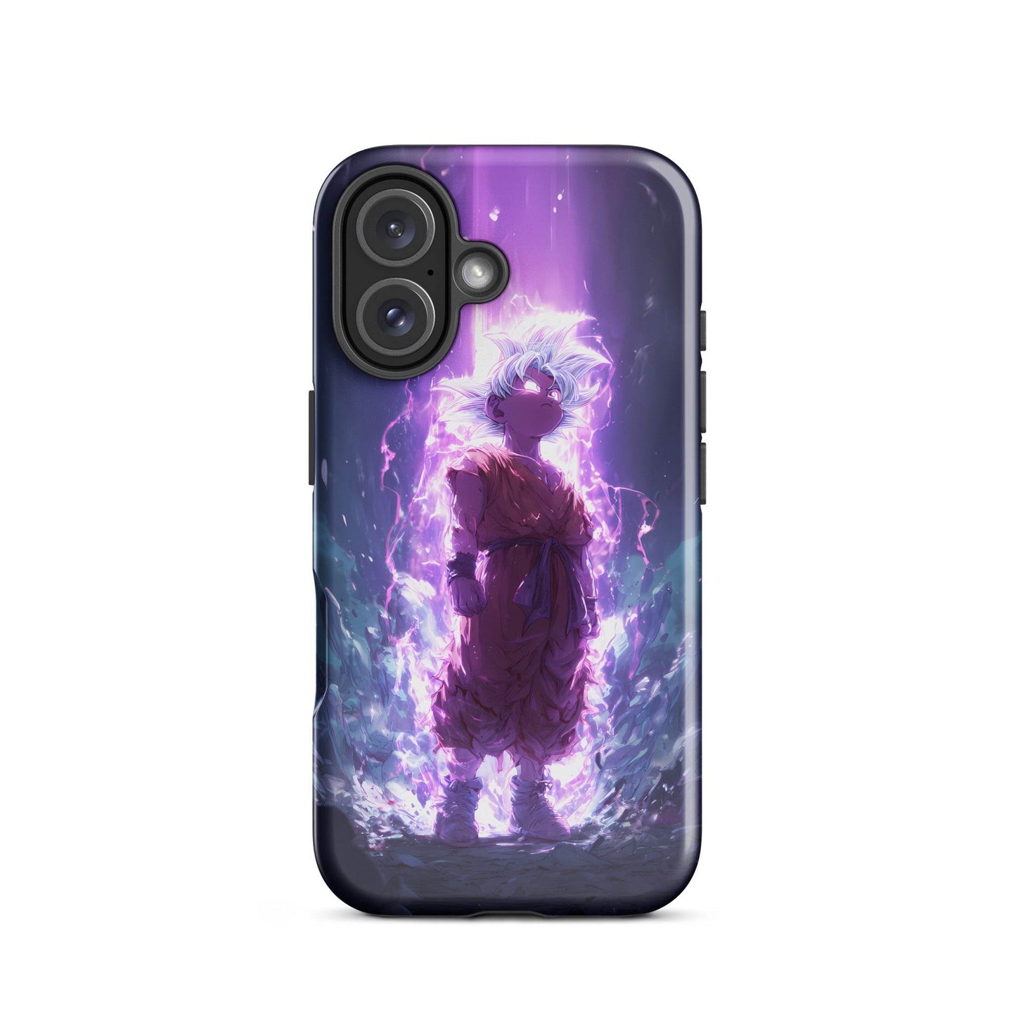 Kid Goku Ultra Instinct, Dragon Ball Super GT Tough Case for iPhone® - Chromavolt