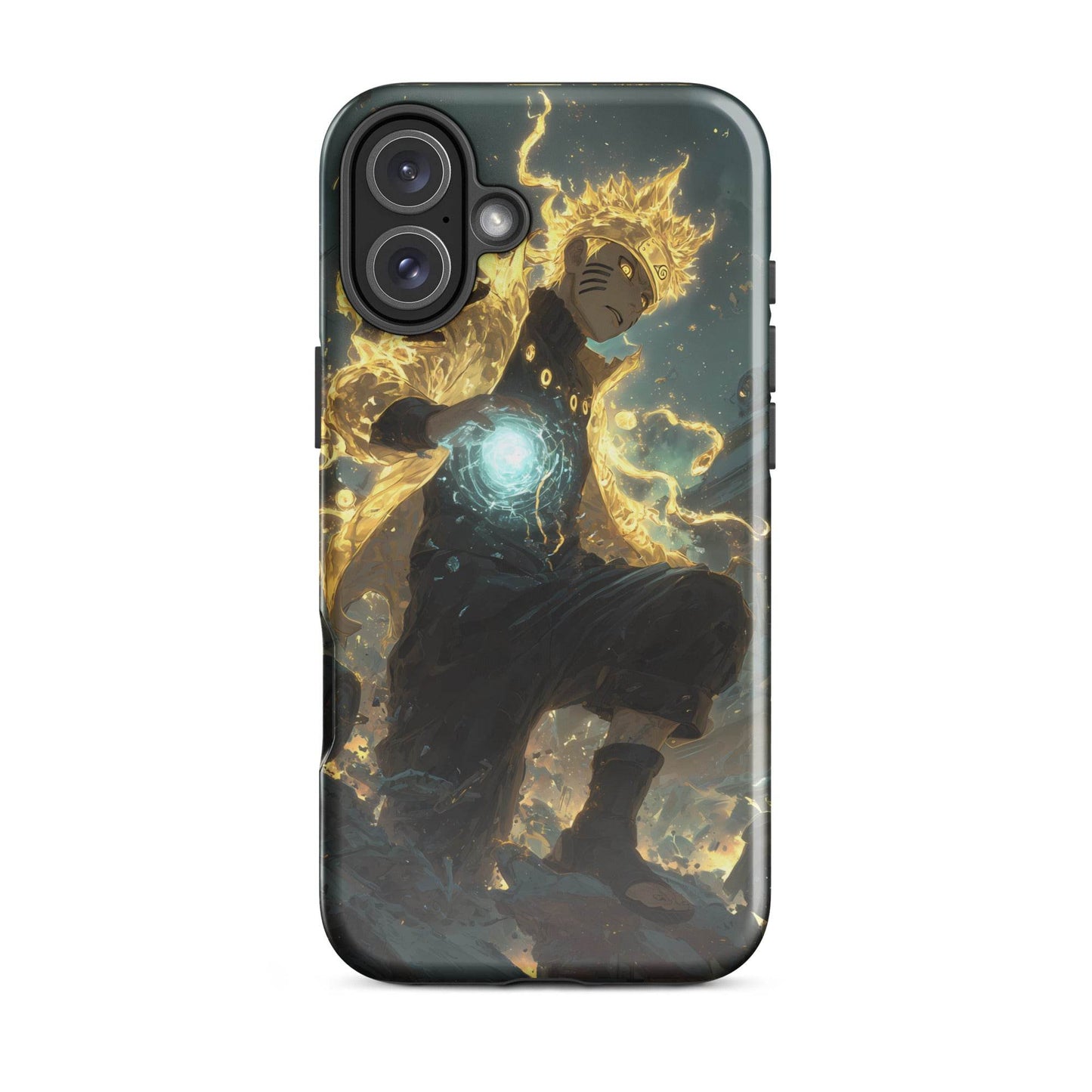 Naruto Kurama Chakra Mode, Naruto Shippuden Rasengan Tough Case for iPhone® - Chromavolt