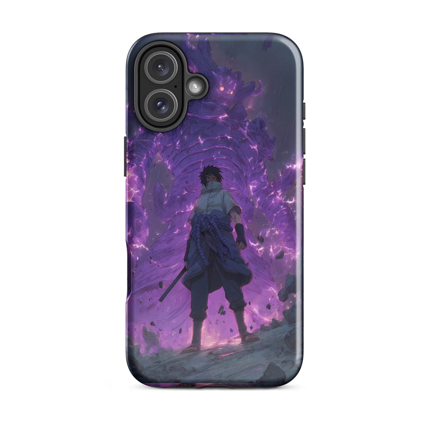 Susanoo Sasuke Uchiha, Naruto Shippuden Mangekyo Sharingan Tough Case for iPhone® - Chromavolt