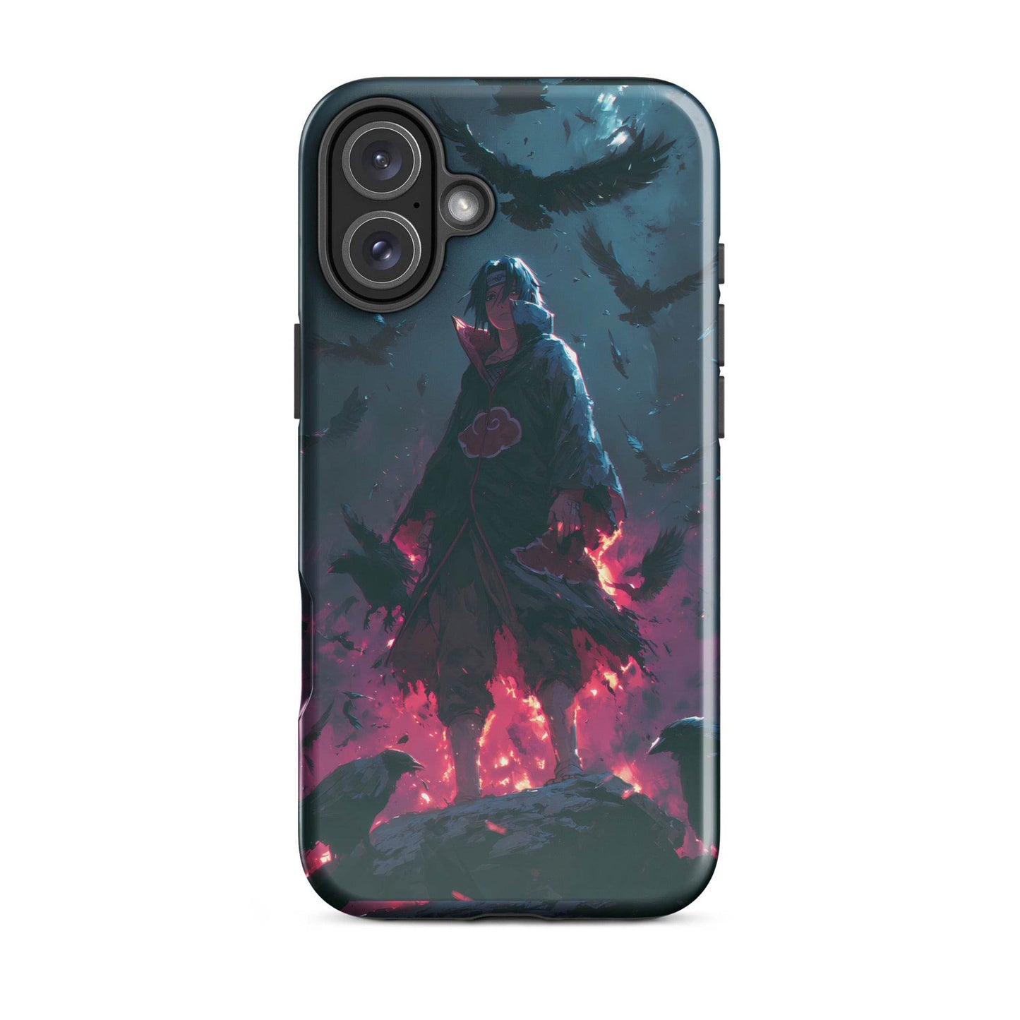 Itachi Uchiha, Naruto Shippuden Akatsuki Tsukuyomi Anime Tough Case for iPhone® - Chromavolt