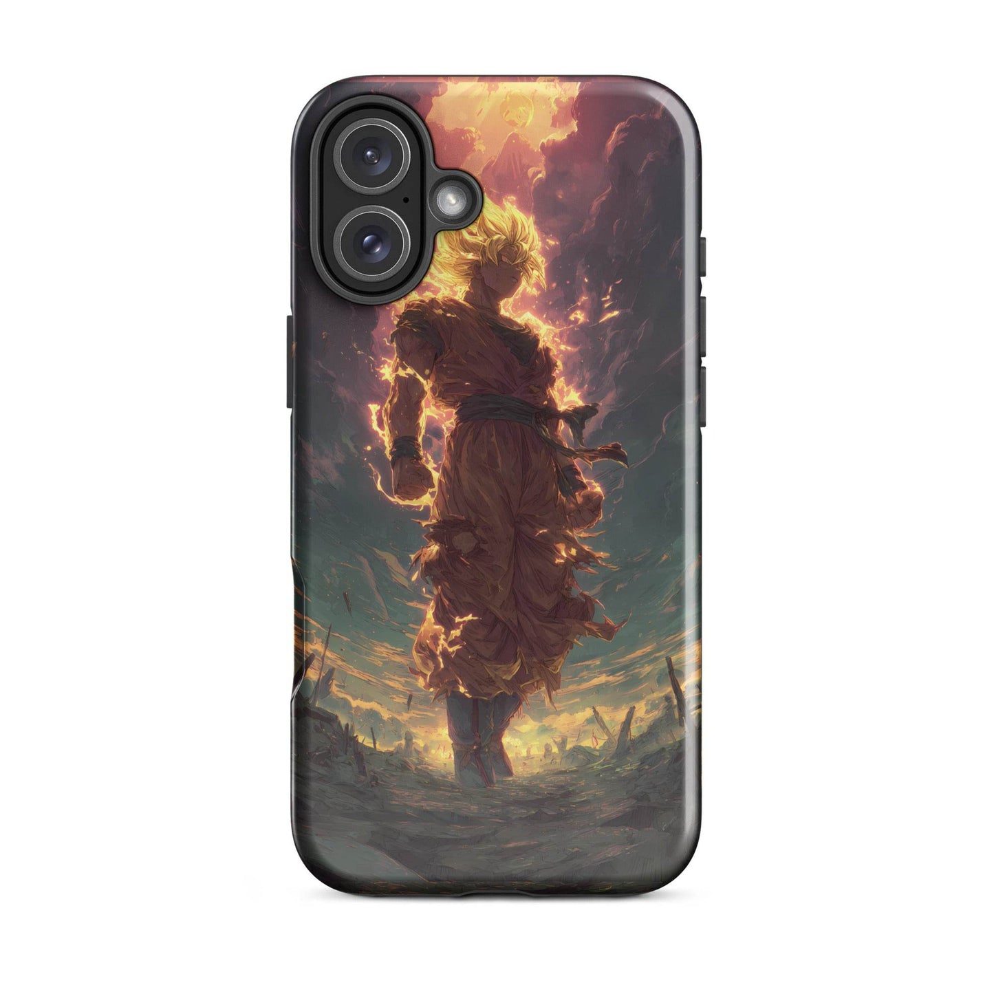 Super Saiyan Goku, Dragon Ball Z Anime Tough Case for iPhone® - Chromavolt