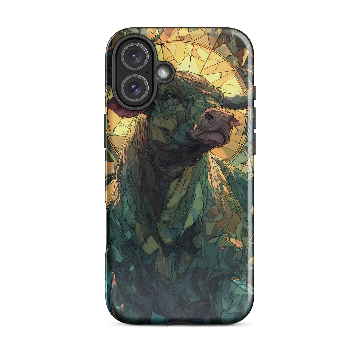 Taurus Zodiac Sign Fan Art Tough Case for iPhone® - Chromavolt