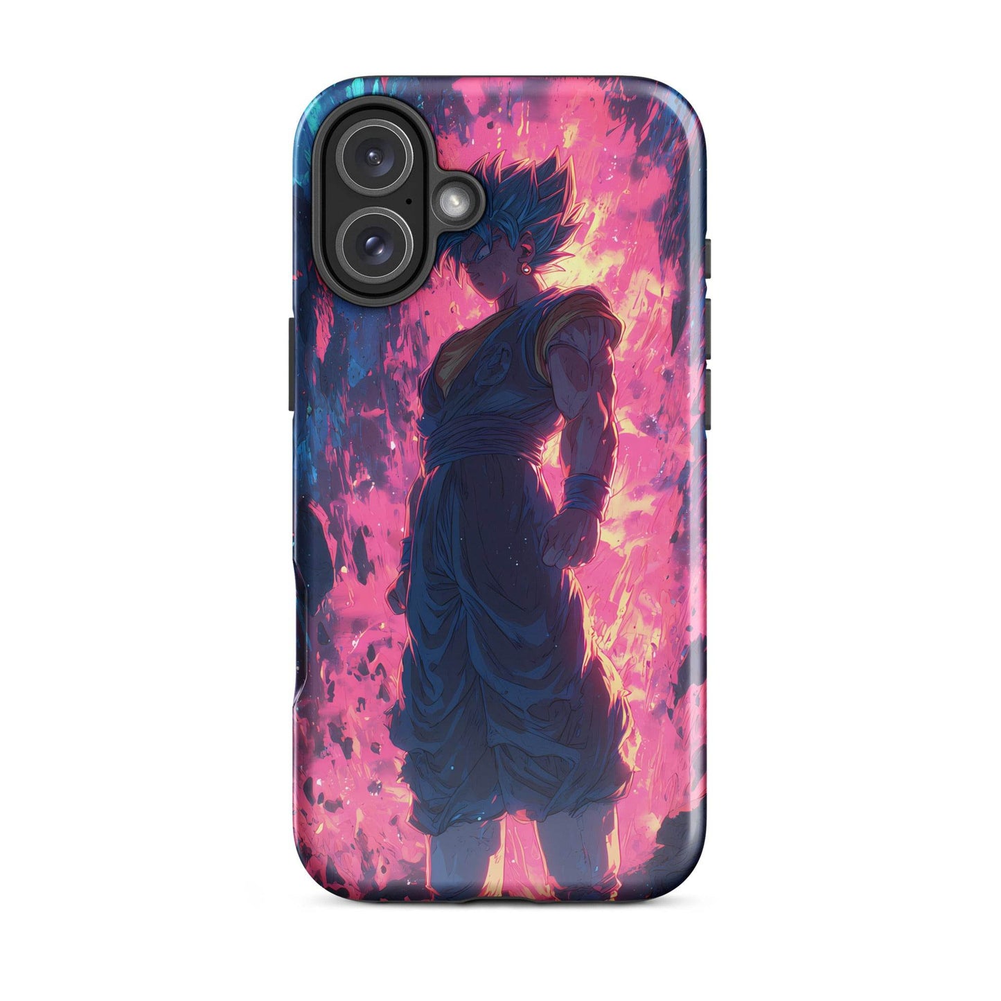 Super Saiyan Blue Vegito, Dragon Ball Super Anime Fan Art Tough Case for iPhone® - Chromavolt