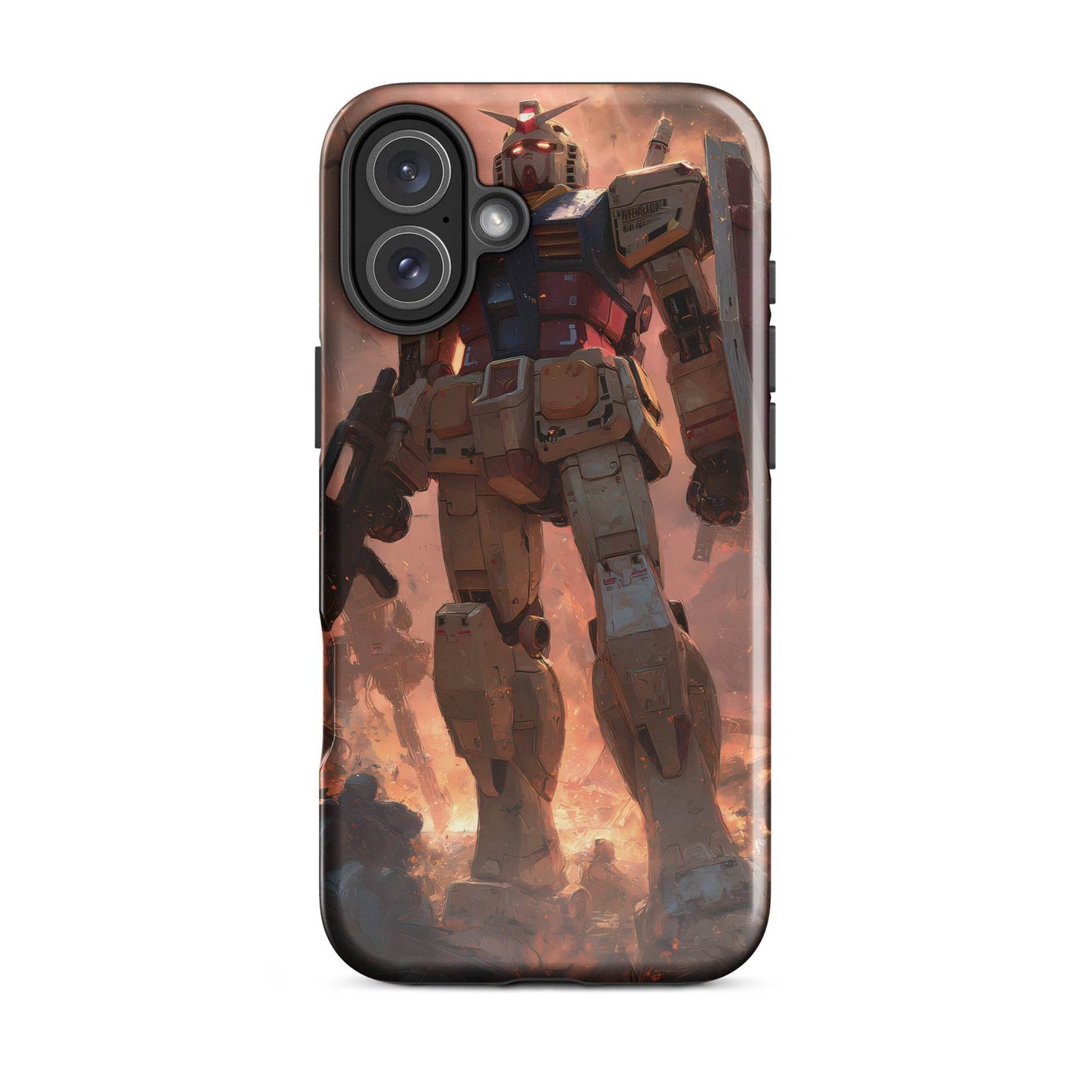 RX-78-2 Gundam, Mobile Suit Gundam Anime Fan Art Tough Case for iPhone® - Chromavolt