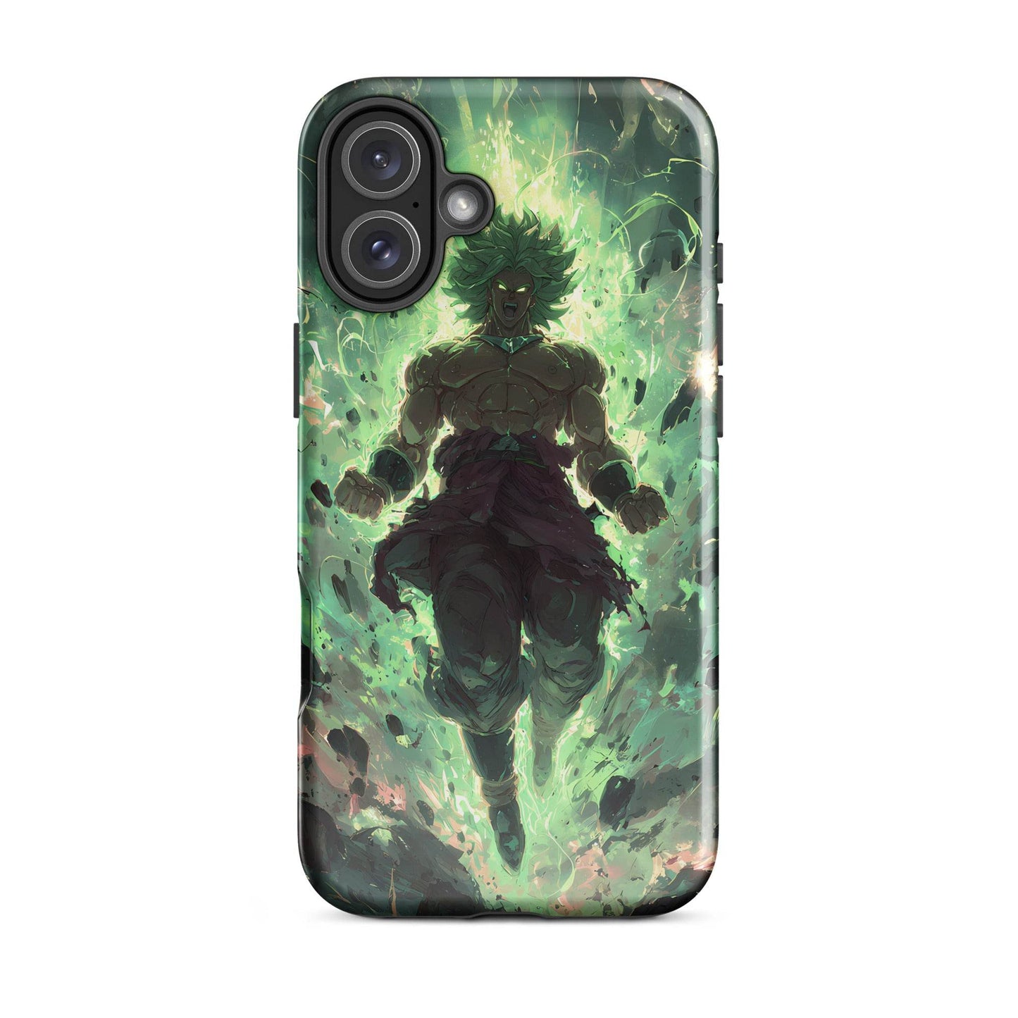 Legendary Super Saiyan Broly, Dragon Ball Z SSJ Tough Case for iPhone® - Chromavolt