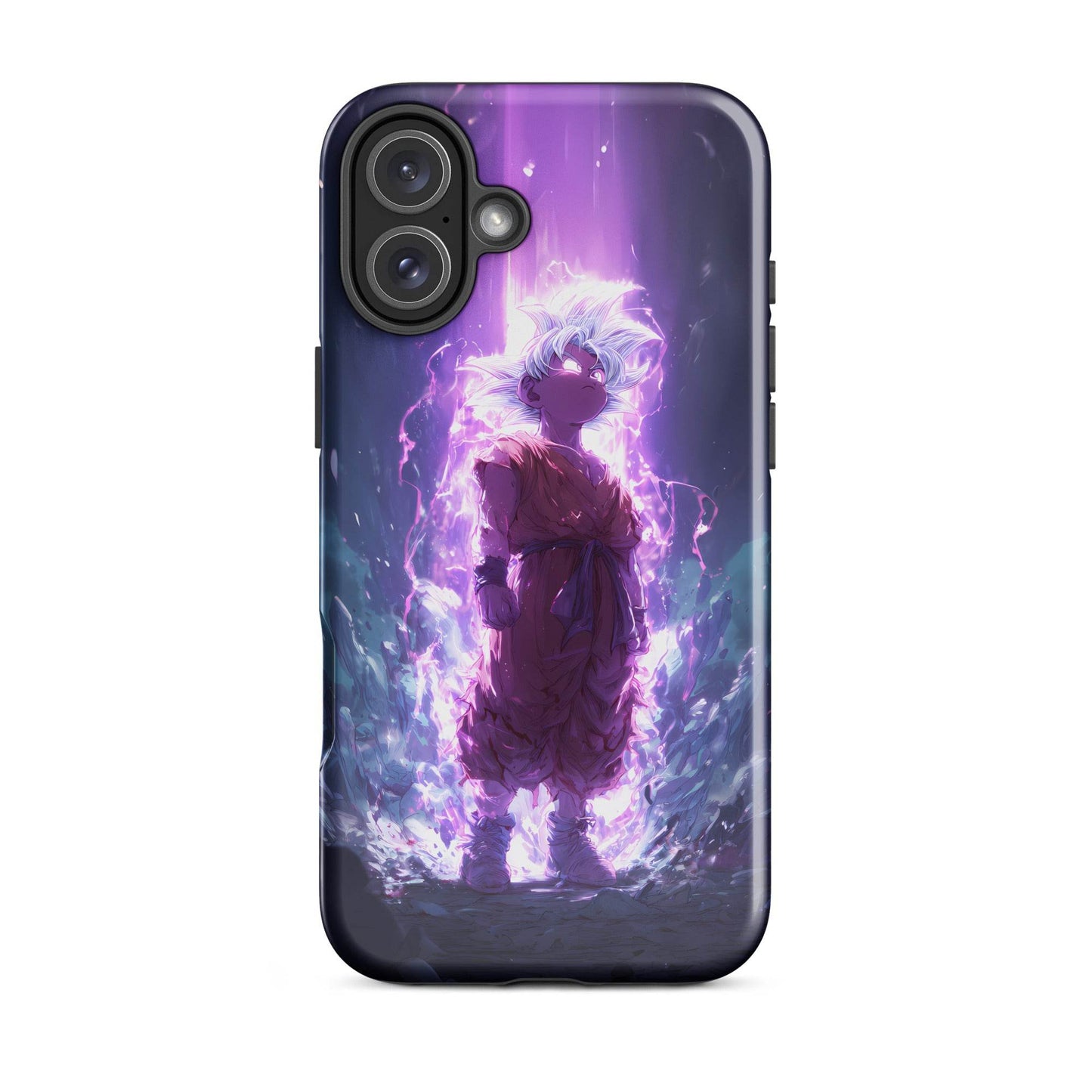 Kid Goku Ultra Instinct, Dragon Ball Super GT Tough Case for iPhone® - Chromavolt