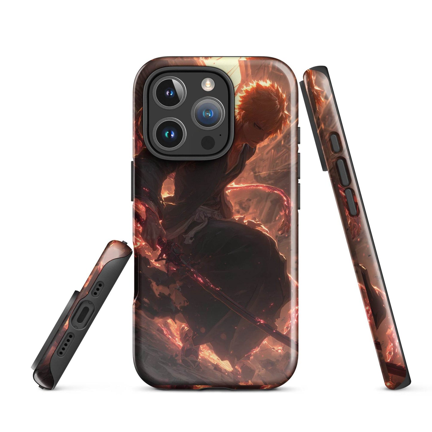 Ichigo Kurosaki, Bleach Thousand Year Anime Tough Case for iPhone® - Chromavolt