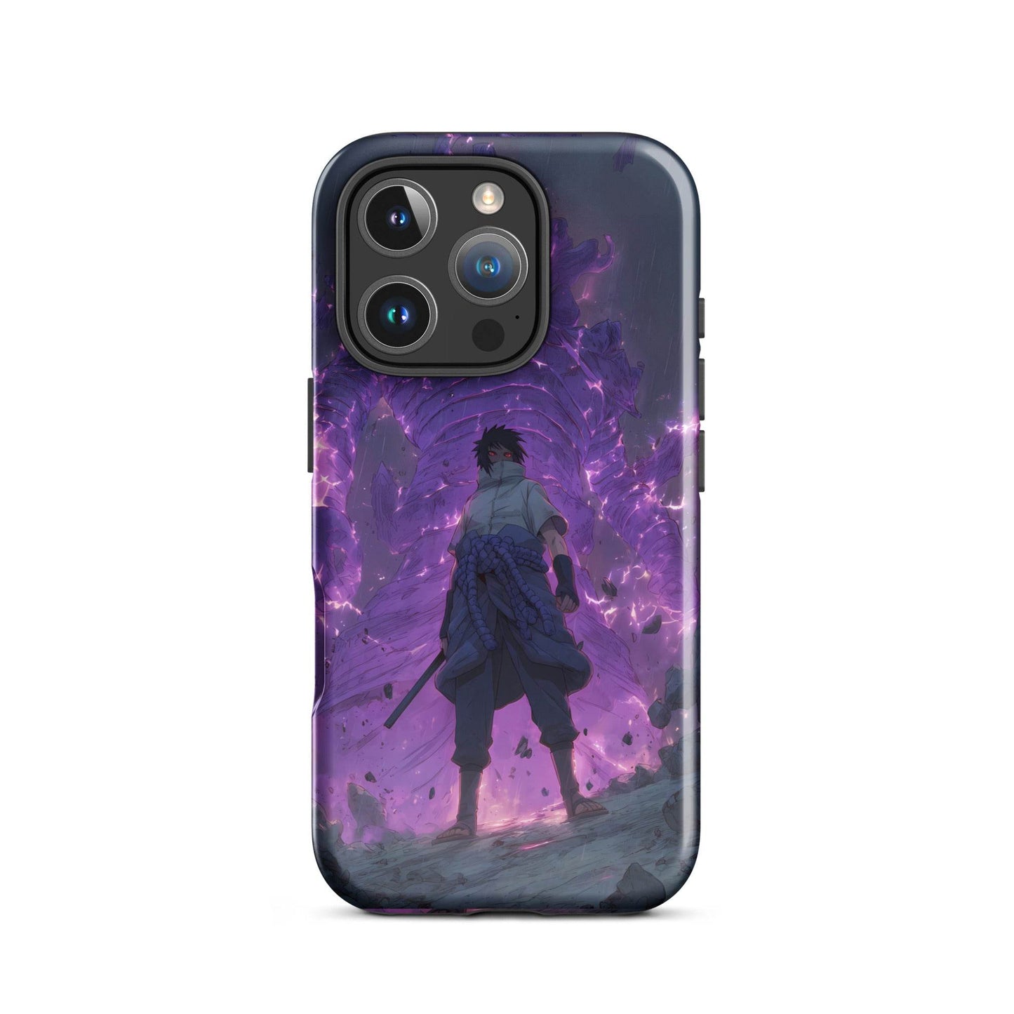 Susanoo Sasuke Uchiha, Naruto Shippuden Mangekyo Sharingan Tough Case for iPhone® - Chromavolt