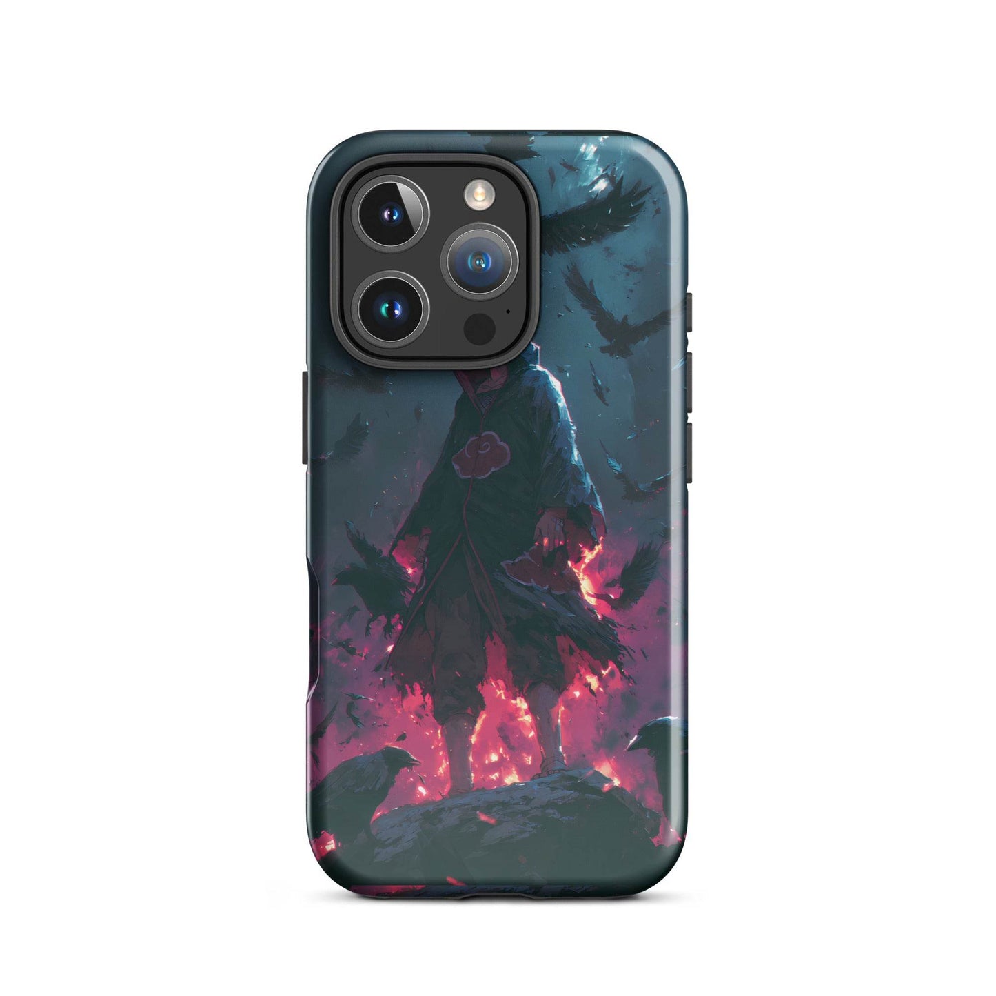 Itachi Uchiha, Naruto Shippuden Akatsuki Tsukuyomi Anime Tough Case for iPhone® - Chromavolt