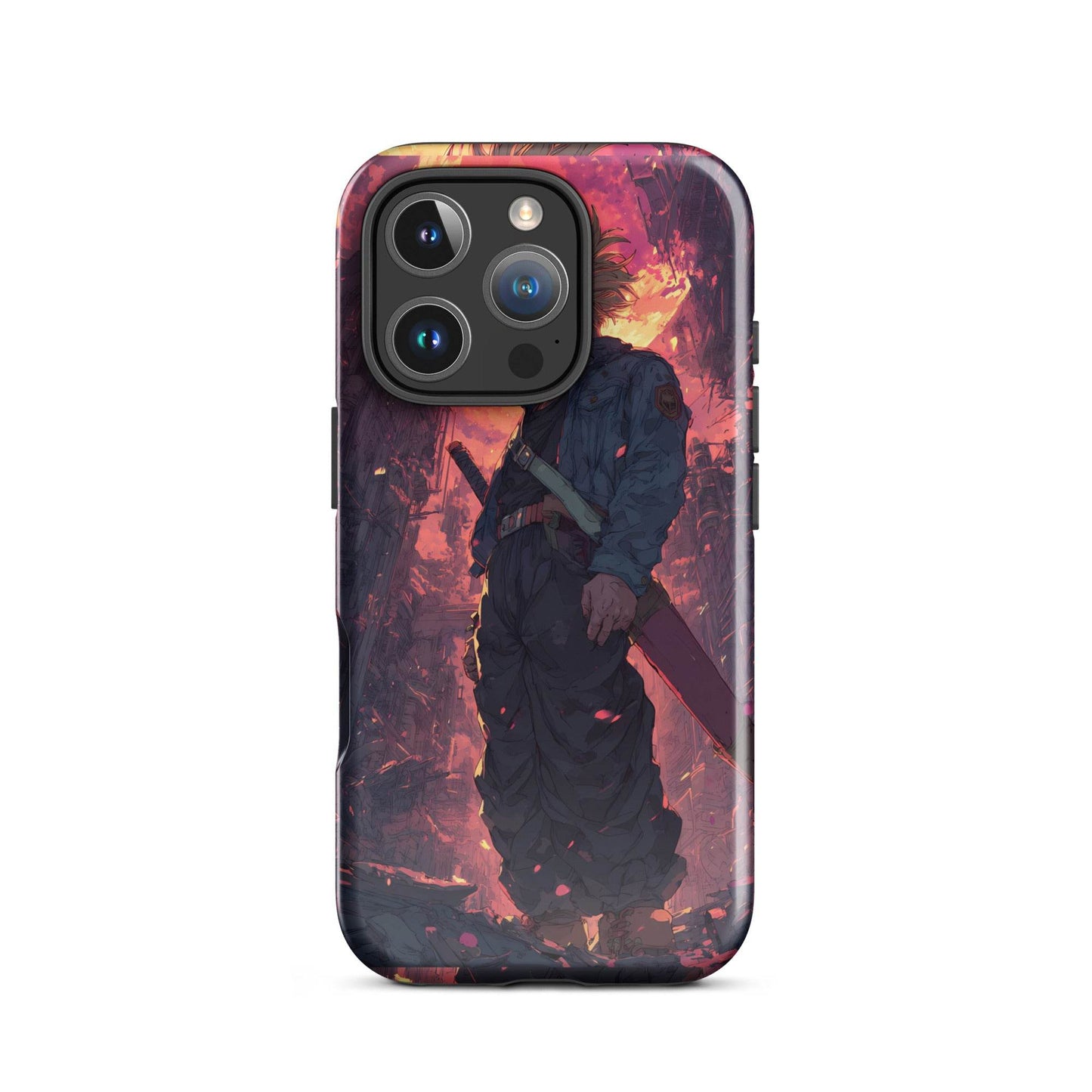 Super Saiyan Trunks Dragon Ball Z Tough Case for iPhone® - Chromavolt