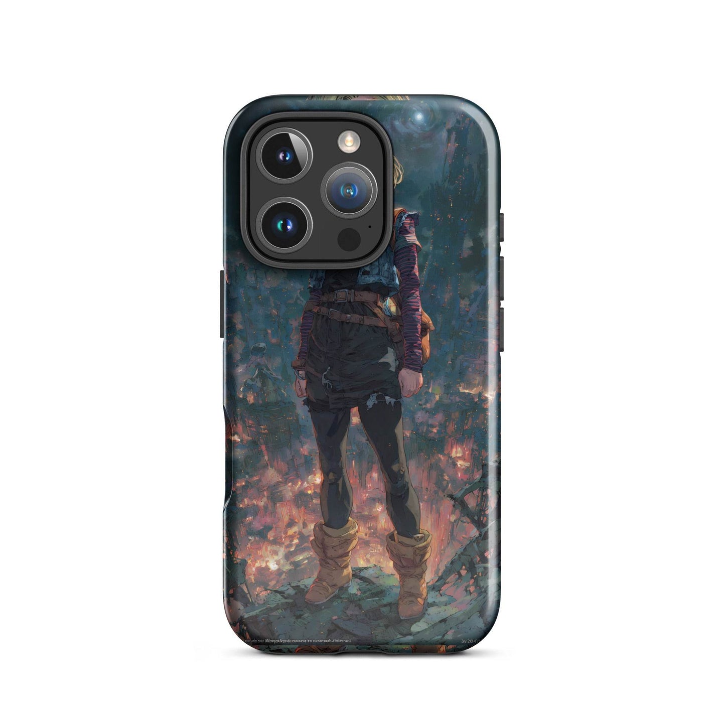 Android 18 Dragon Ball Z Anime Tough Case for iPhone® - Chromavolt