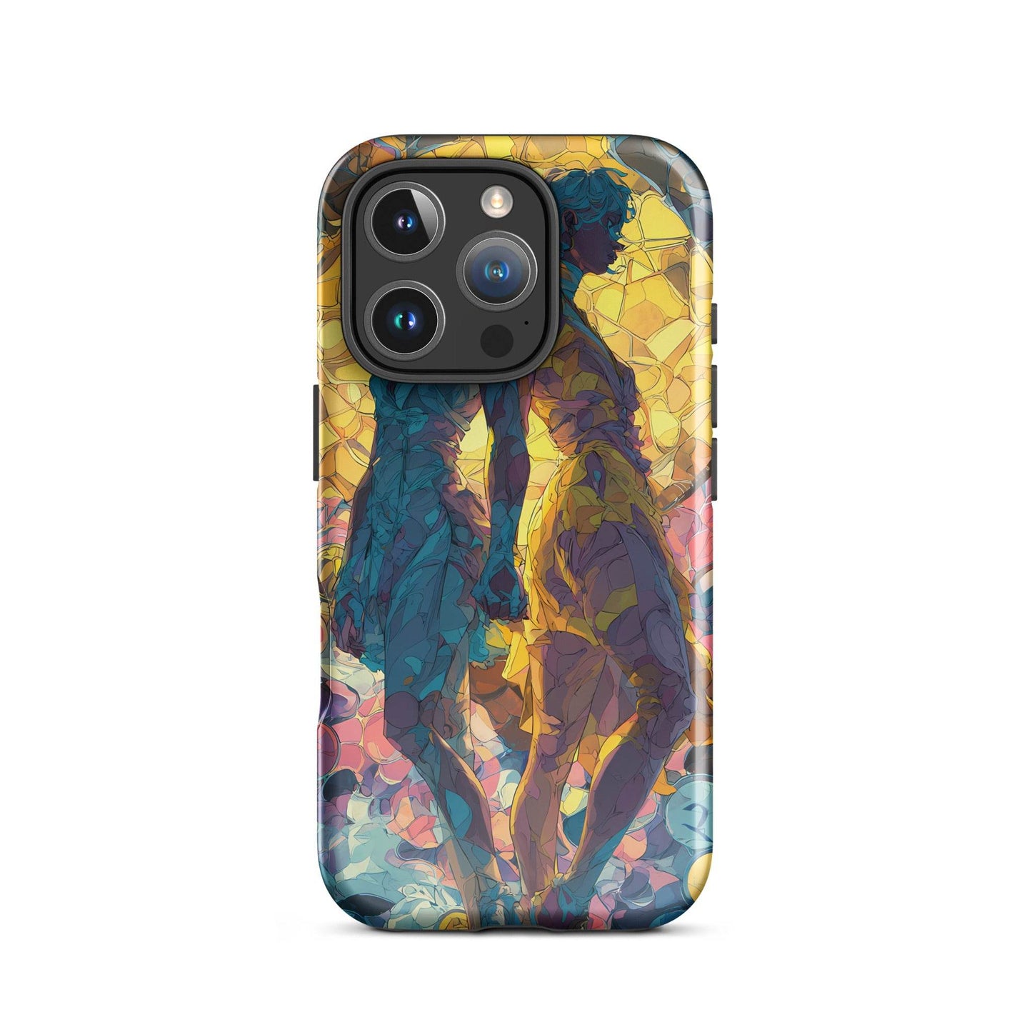 Gemini Zodiac Sign Fan Art Tough Case for iPhone® - Chromavolt