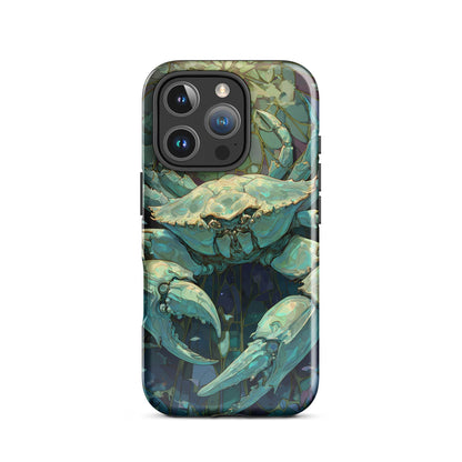 Cancer Zodiac Sign Fan Art Tough Case for iPhone® - Chromavolt