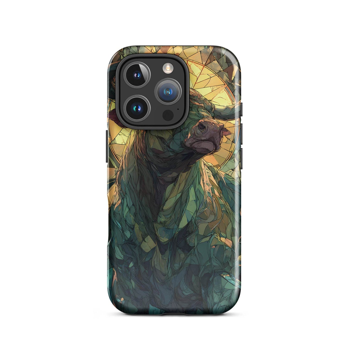 Taurus Zodiac Sign Fan Art Tough Case for iPhone® - Chromavolt