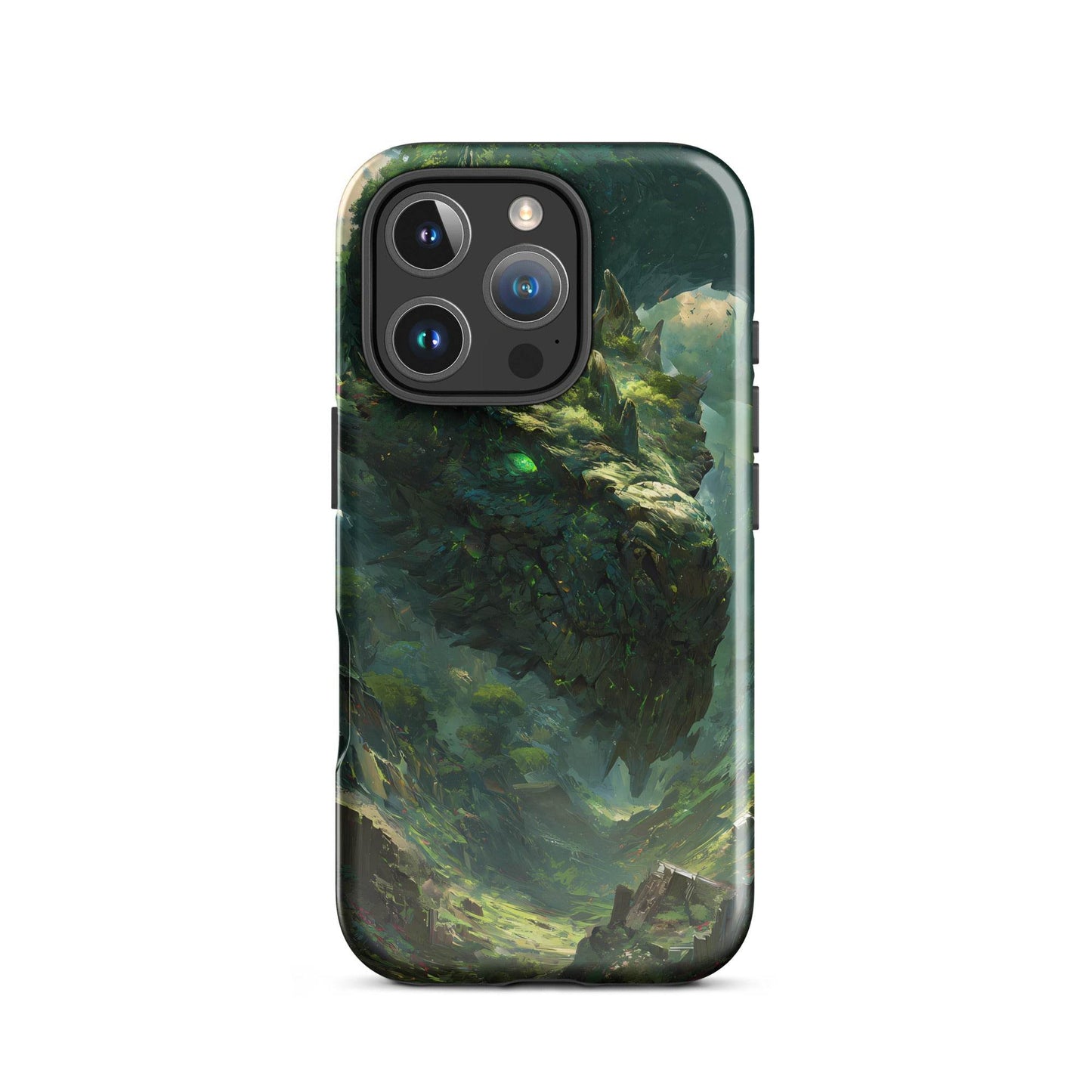 Earth Dragon: The Living Mountain Tough Case for iPhone® - Chromavolt