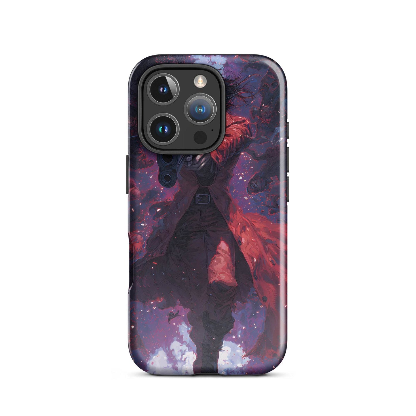 Alucard Hellsing Anime Fan Art Tough Case for iPhone® - Chromavolt