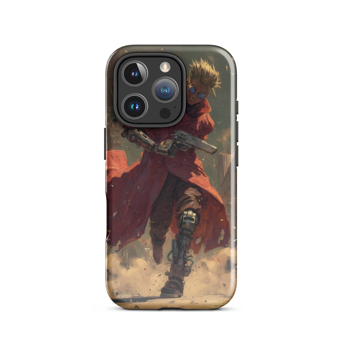 Vash the Stampede, Trigun Anime Fan Art Tough Case for iPhone® - Chromavolt