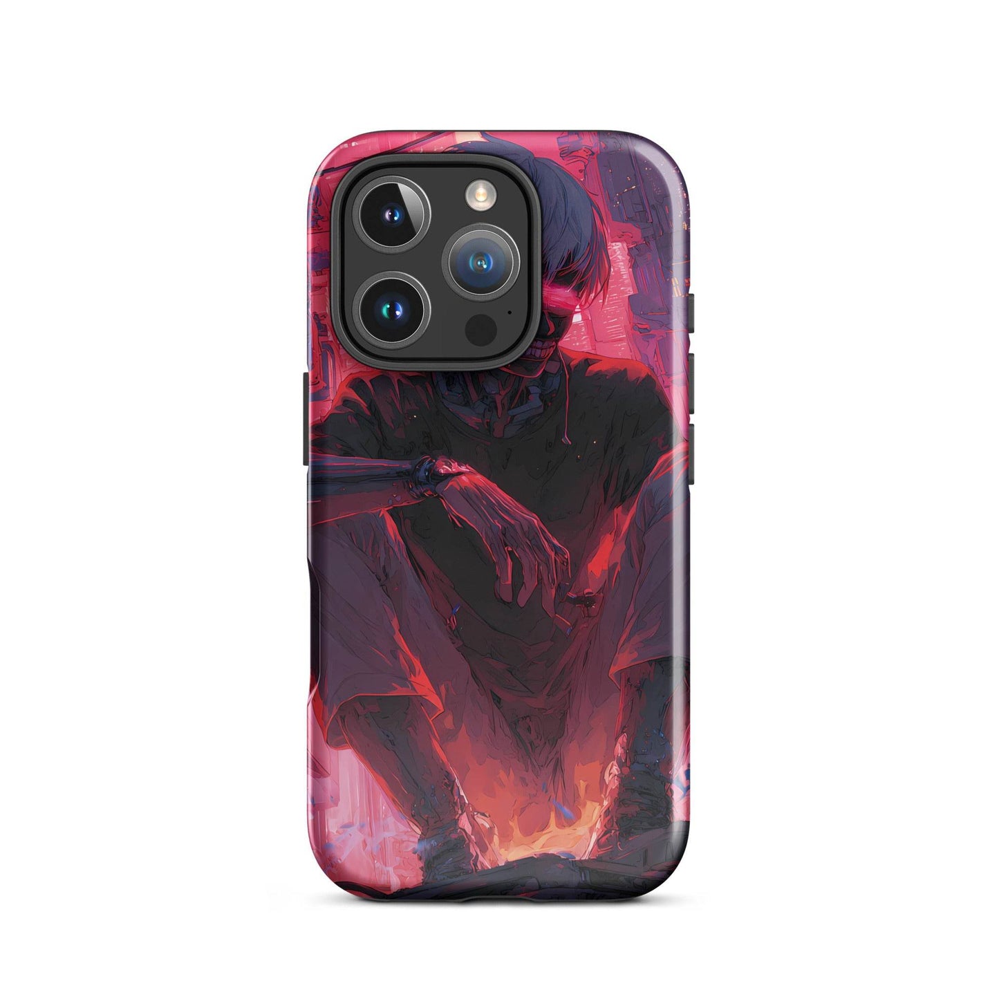 Kaneki Ken, Tokyo Ghoul Anime Fan Art Tough Case for iPhone® - Chromavolt