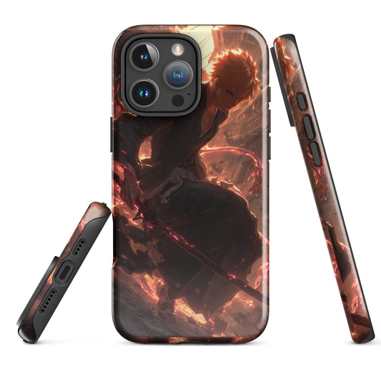 Ichigo Kurosaki, Bleach Thousand Year Anime Tough Case for iPhone® - Chromavolt