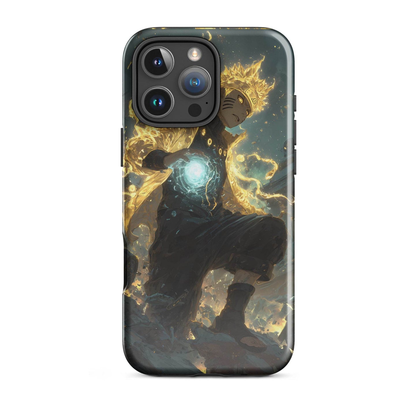 Naruto Kurama Chakra Mode, Naruto Shippuden Rasengan Tough Case for iPhone® - Chromavolt