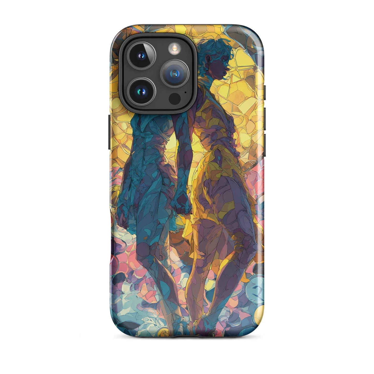 Gemini Zodiac Sign Fan Art Tough Case for iPhone® - Chromavolt