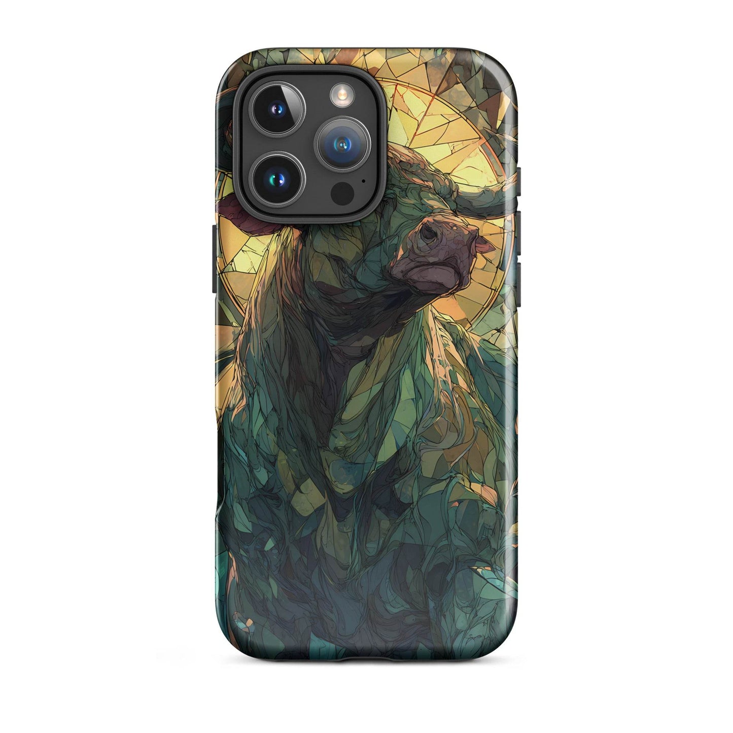 Taurus Zodiac Sign Fan Art Tough Case for iPhone® - Chromavolt