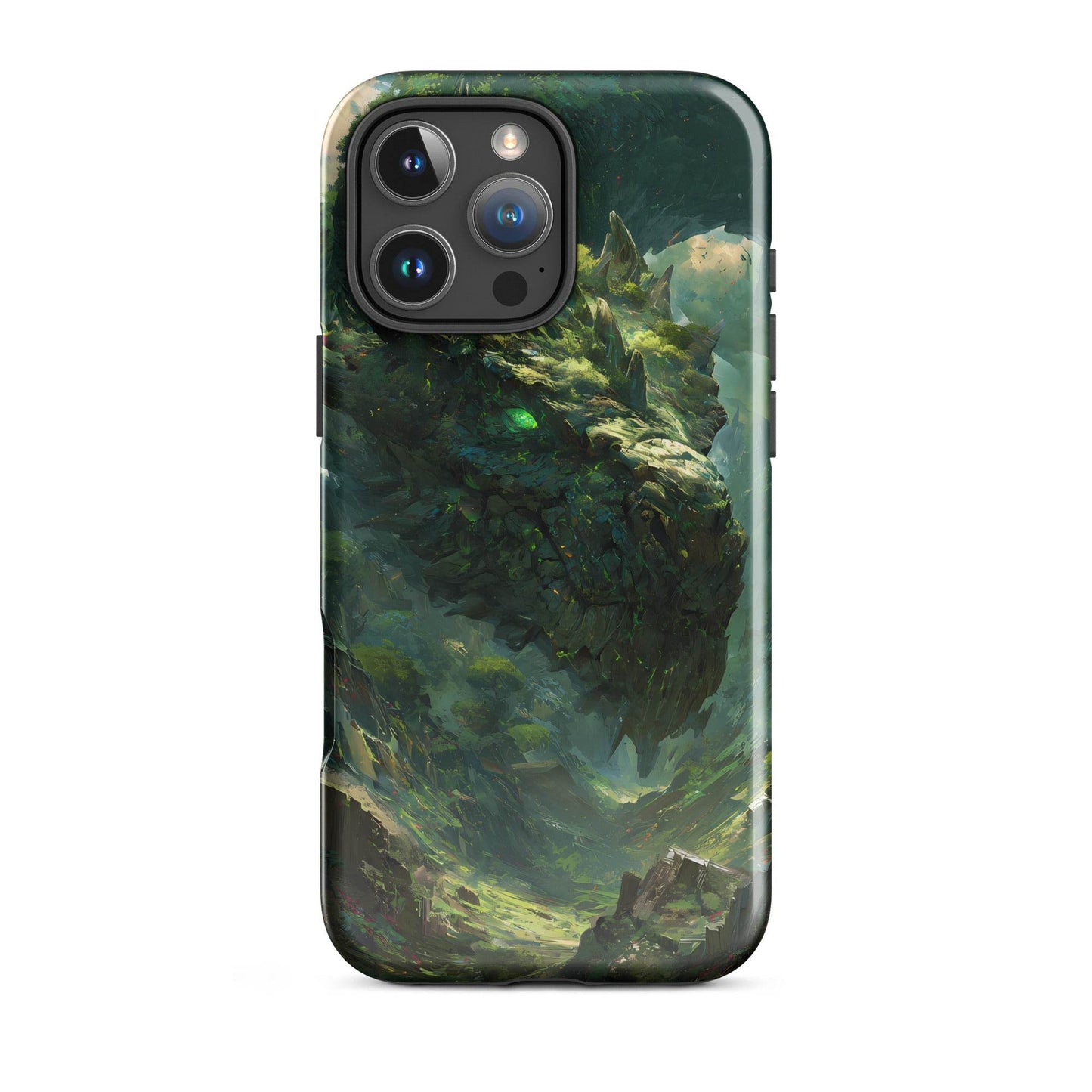 Earth Dragon: The Living Mountain Tough Case for iPhone® - Chromavolt