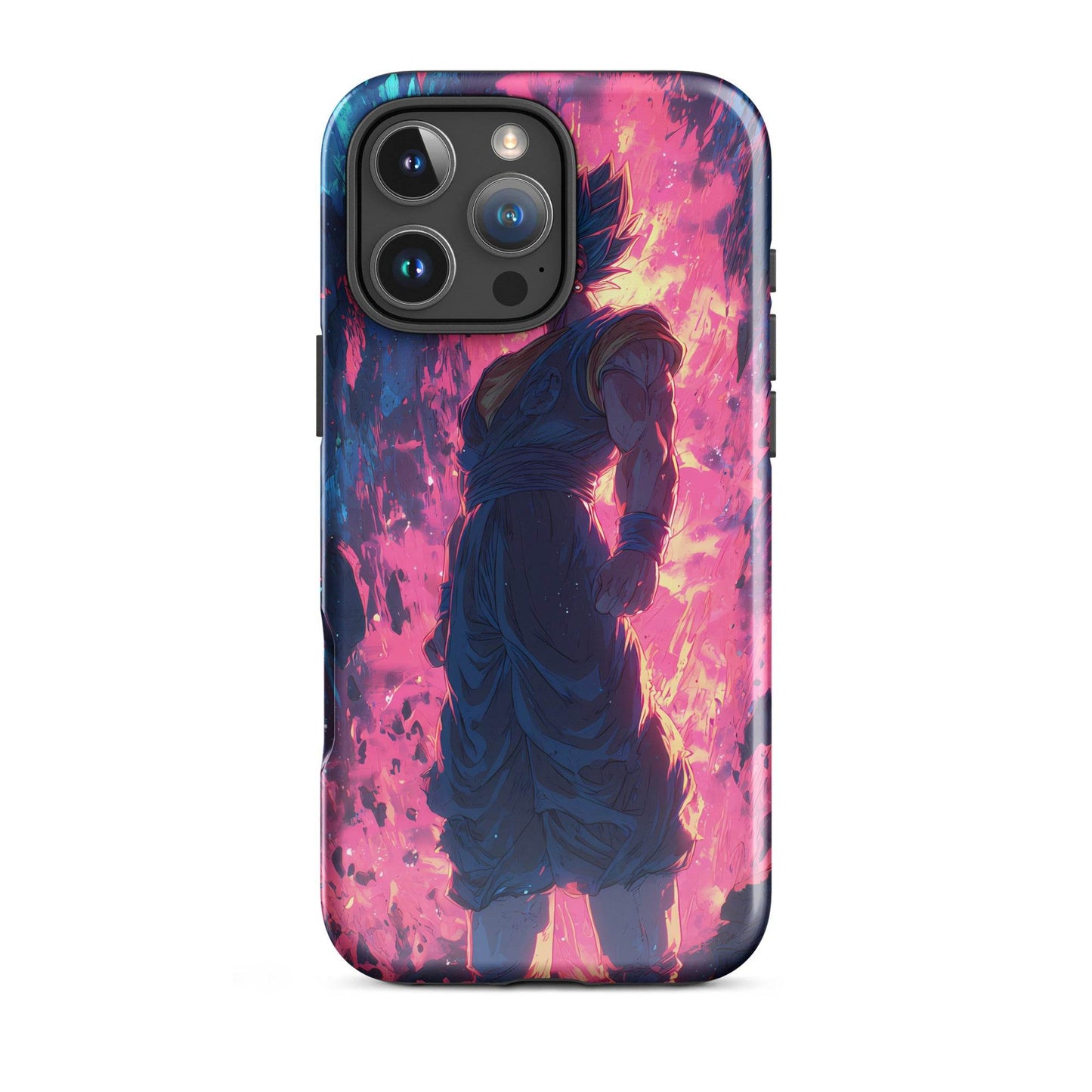 Super Saiyan Blue Vegito, Dragon Ball Super Anime Fan Art Tough Case for iPhone® - Chromavolt