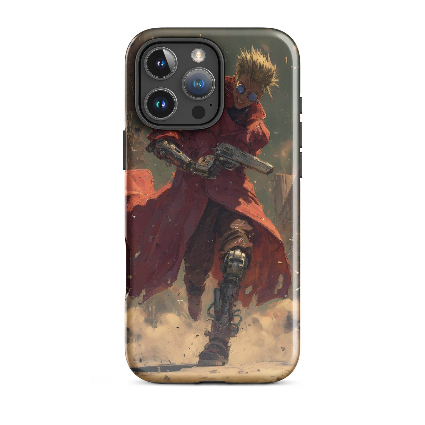 Vash the Stampede, Trigun Anime Fan Art Tough Case for iPhone® - Chromavolt