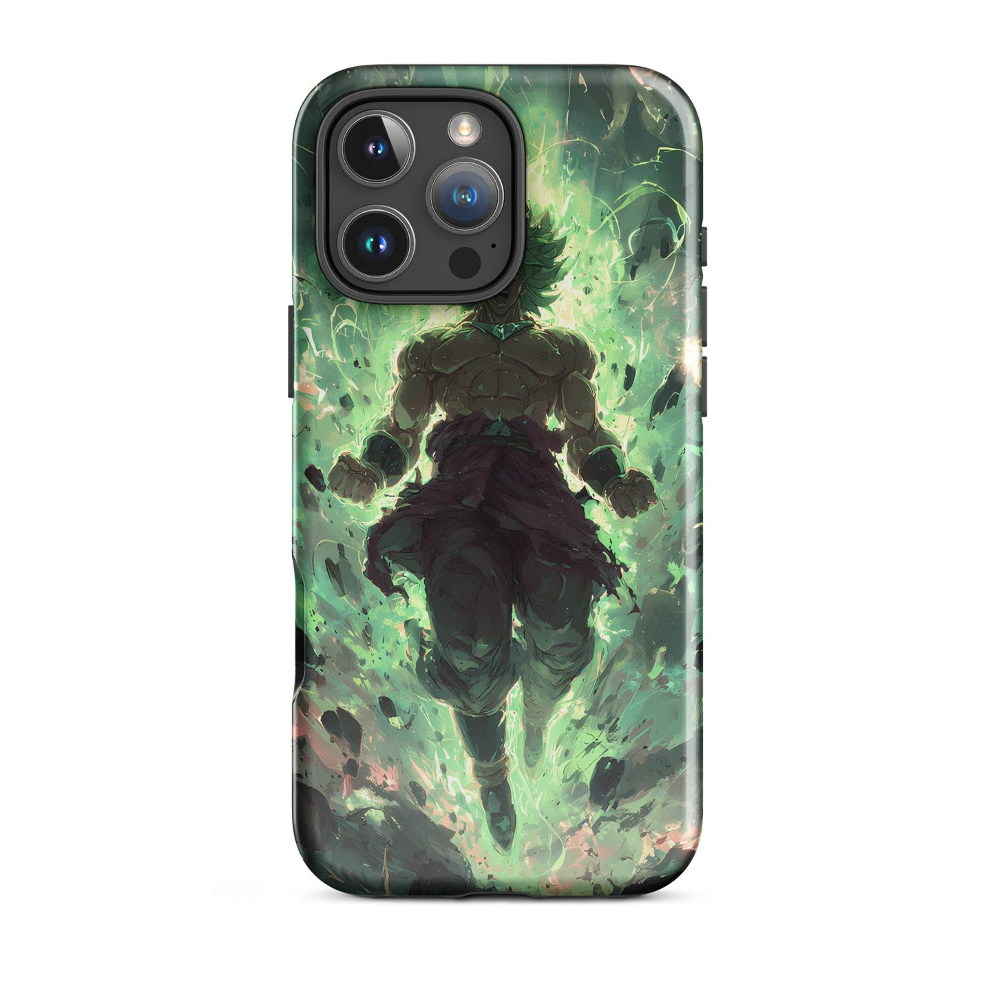 Legendary Super Saiyan Broly, Dragon Ball Z SSJ Tough Case for iPhone® - Chromavolt
