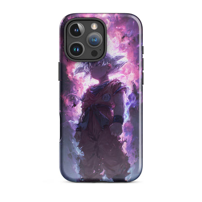 Ultra Instinct Kid Goku, UI Dragon Ball Super Tough Case for iPhone® - Chromavolt
