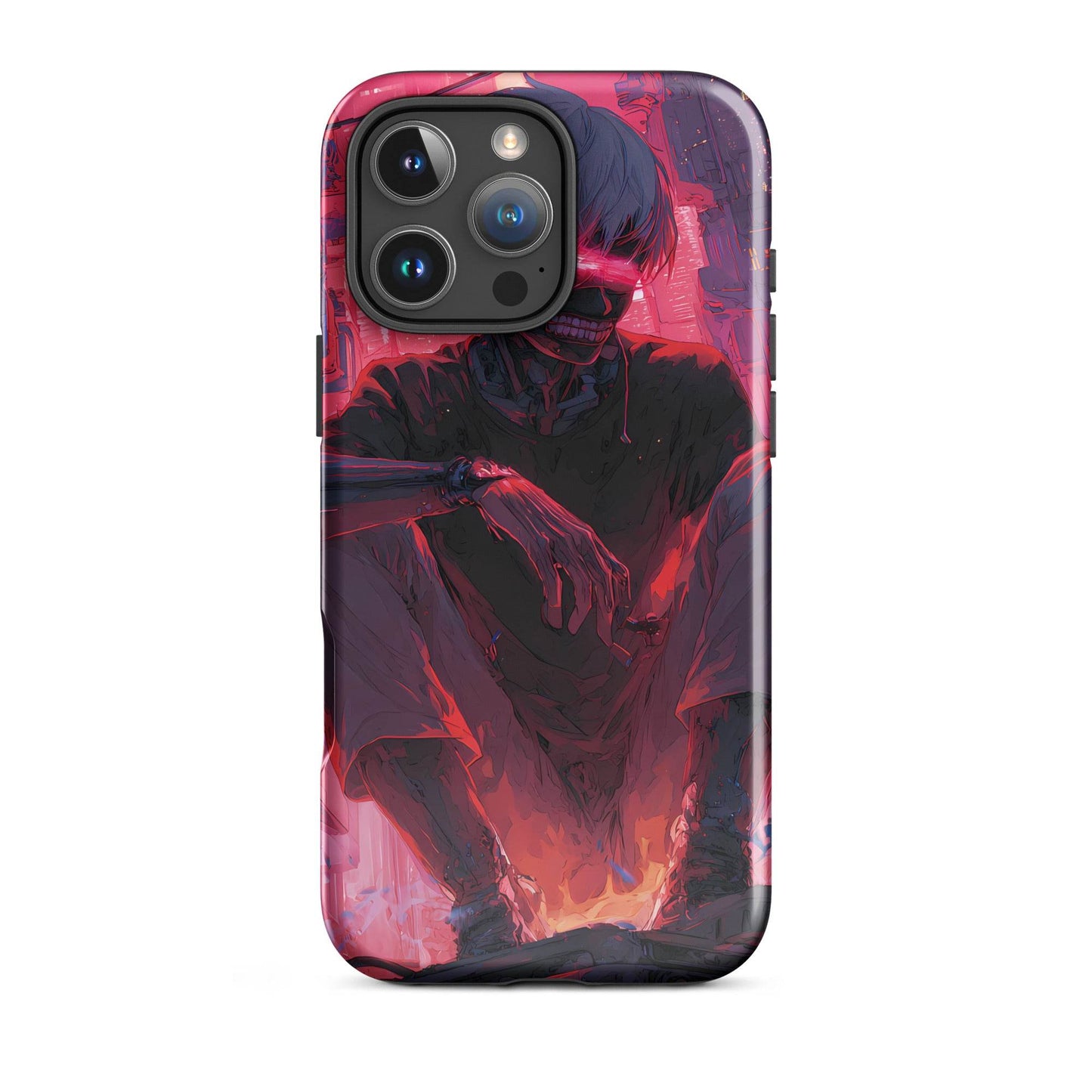 Kaneki Ken, Tokyo Ghoul Anime Fan Art Tough Case for iPhone® - Chromavolt