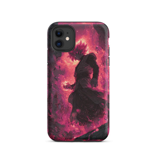 Zamasu Goku Black, Pink Rose Super Saiyan Dragon Ball Tough Case for iPhone® - Chromavolt