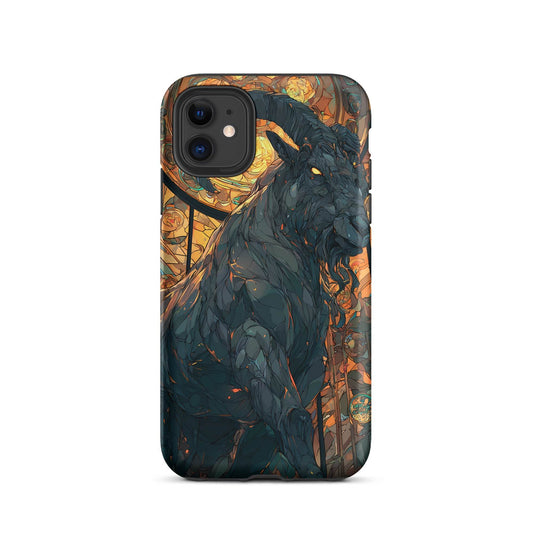 Capricorn Zodiac Sign Fan Art Tough Case for iPhone® - Chromavolt