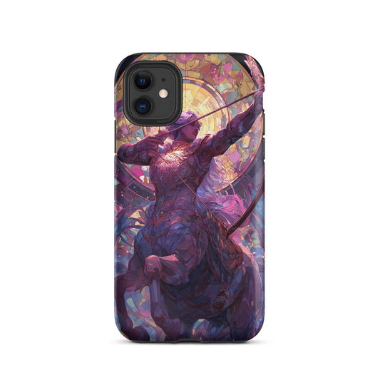 Sagittarius Zodiac Sign Fan Art Tough Case for iPhone® - Chromavolt