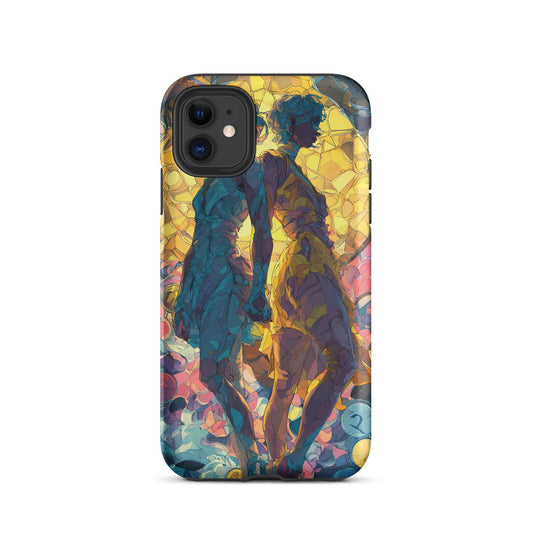 Gemini Zodiac Sign Fan Art Tough Case for iPhone® - Chromavolt