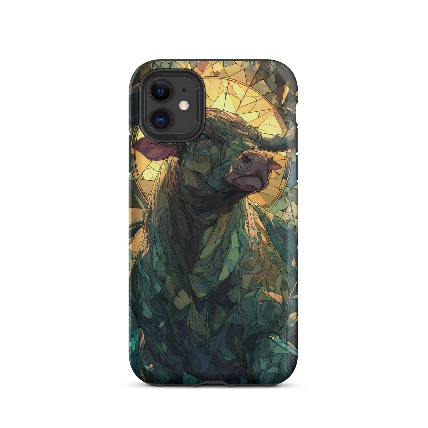 Taurus Zodiac Sign Fan Art Tough Case for iPhone® - Chromavolt