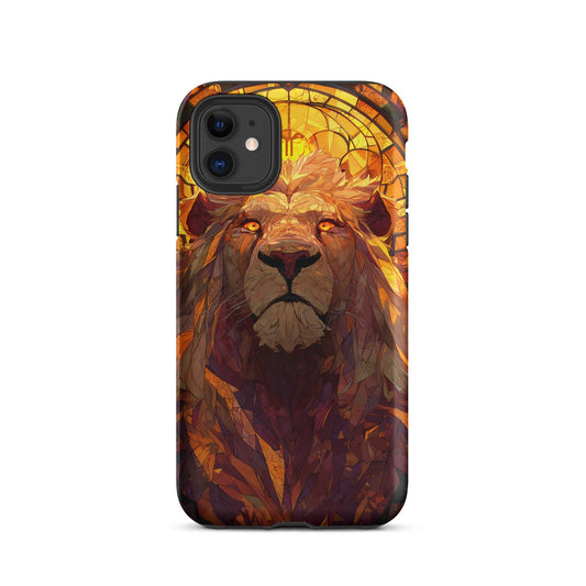 Leo Zodiac Sign Fan Art Tough Case for iPhone® - Chromavolt